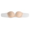 Bye Bra Diva Bra beige adhesivo sin costuras visto de frente