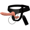 Harness attraction harris  doble penetración con vibracion 18  x 3.5cm - 3