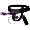 Harness attraction rodney doble penetración vibrador 18  x 3.5cm - 3