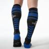 Calcetines Locker Gear negros y azules, vista posterior