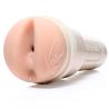 Fleshlight Violet Myers Ahegao con carcasa clara, vista tres cuartos