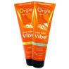 Tubos Orgie Vibe Low Sex on the Beach delante y Vibe Medium Piña Colada detrás
