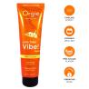 Tubo naranja Orgie Vibe Medium Piña Colada con iconos e indicador de nivel 2