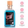 Frasco azul de aceite Orgie Sexy Therapy Cotton Candy de 100 ml con iconos rosas