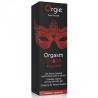 Caja negra de Orgie Orgasm Drops Kissable con antifaz rojo dibujado