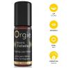 Orgie Electric Fellatio de 10 ml con tapón negro e iconos amarillos