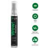 Spray Orgie WOW de 10 ml con capuchón transparente e iconos verdes
