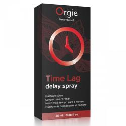 Caja de Orgie Time Lag de 25 ml con reloj rojo dibujado