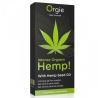 Caja negra Orgie Hemp! Intense Orgasm con hoja verde y banda inferior verde