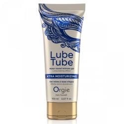 Vista frontal del tubo de Orgie Lube Tube Xtra Moisturizing 150 ml