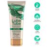 Orgie Lube Tube Nature 150 ml: tubo con detalles verdes e información del producto
