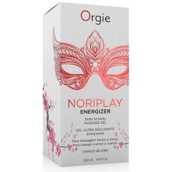 Caja de Orgie Noriplay Energizer 500 ml con diseño rojo