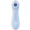 Vista frontal de Satisfyer Pro 2 Generation 4 azul sereno
