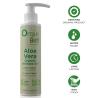 Orgie BIO Aloe Vera 100 ml con dosificador e iconos informativos