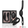 Contenido del Anne's Desire Dual Pleasure negro con su reloj