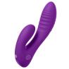 Vibrador Secret Lover morado en vista oblicua