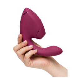 Womanizer - duo next estimulador vibrador dual clítoris & punto·g rosa