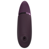 Womanizer Next morado de frente, con la boquilla