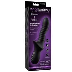 Embalaje negro y morado de Pleasure Wave de Anal Fantasy Elite