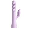 Fantasy Twist morado con eje en espiral y brazo estimulador externo