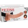 Caja del Fetish Fantasy 9 Hollow Strap-On with Balls