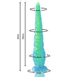 Medidas del Scylla fluorescente grande