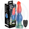 Epic Arion, dildo de fantasía recargable con control remoto, junto a su caja