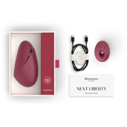 Womanizer Next Liberty burdeos contenido