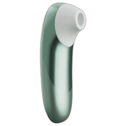 Womanizer Pro verde salvia inclinado