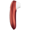 Womanizer Pro rojo burdeos de perfil