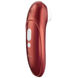 Womanizer Pro rojo burdeos inclinado