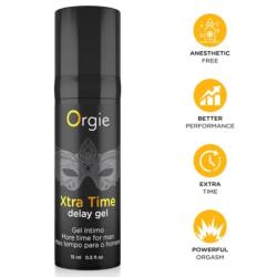 Orgie Xtra Time gel retardante sin anestésicos 15 ml