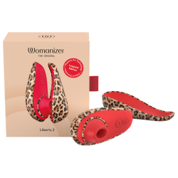 Womanizer Liberty 2 leopardo con su caja