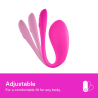 We-vibe - jive 2 vibrador huevo ponible rosa eléctrico