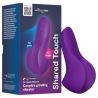 We-vibe - shared touch vibrador para parejas de doble cara púrpura
