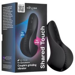 We-vibe - shared touch vibrador para parejas de doble cara negro