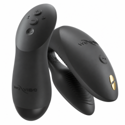 We-vibe - chorus pro vibrador premium para parejas negro satinado