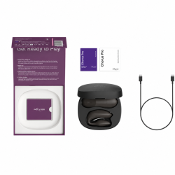 We-vibe - chorus pro vibrador premium para parejas negro satinado
