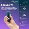 We-vibe - sync 2 vibrador ajustable para parejas verde terciopelo