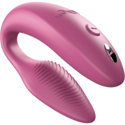 We-Vibe Sync 2 rosa, vibrador ajustable para parejas en forma de C