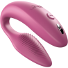 We-Vibe Sync 2 rosa, vibrador ajustable para parejas en forma de C