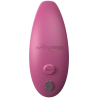 Parte superior del Sync 2 rosa con el logotipo We-Vibe y el botón