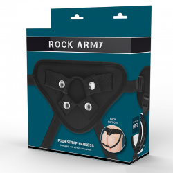 Rockarmy arnes ajustable y anillos flexibles