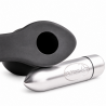 Bala vibradora RO-80mm de 7 velocidades fuera de la base del plug Rocks-Off Ro-Zen