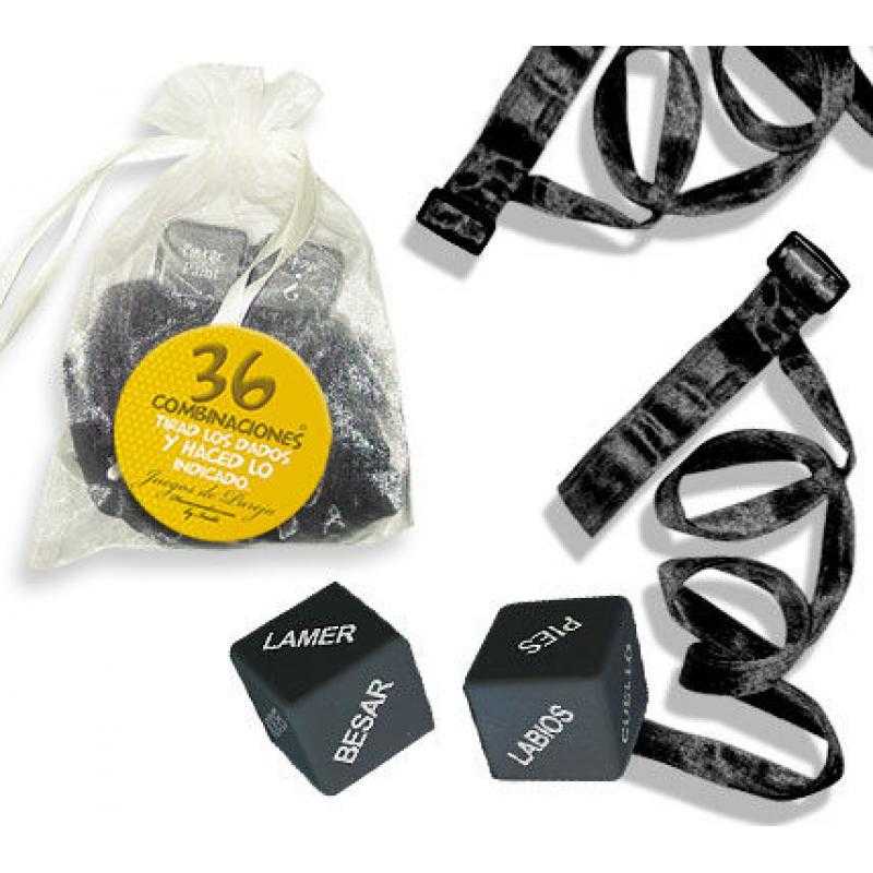 Kit bolsa organza ataduras negro