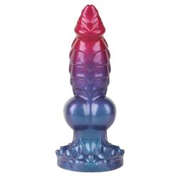Eldritch Sentinel en degradado fucsia y azul