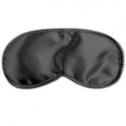 Fetish fantasy mascara satinada negra