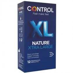 Control adapta nature xl preservativos 12 unidades