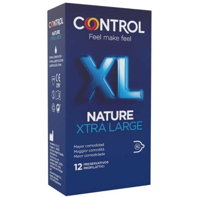 Control adapta nature xl preservativos 12 unidades