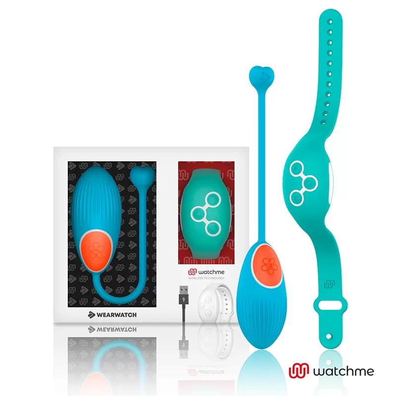 Wearwatch huevo control remoto technology watchme azul / aguamarina